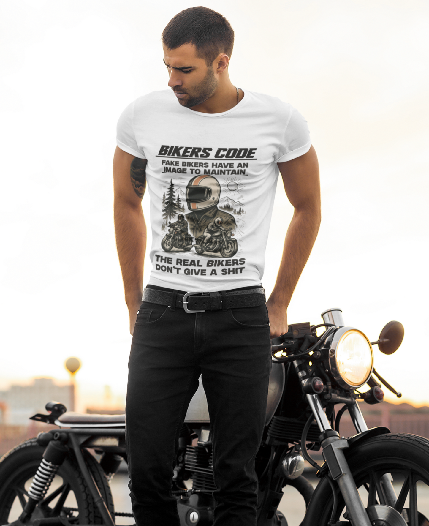 Biker Code - Premium T-shirt