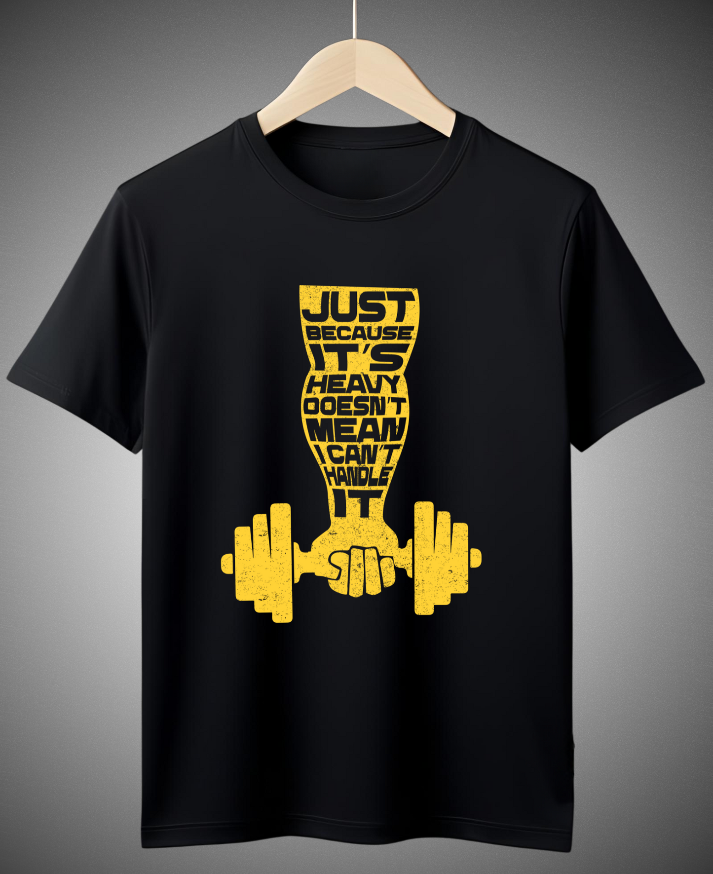 Heavy, But Handled! - Fitness Classic Round neck T-Shirt