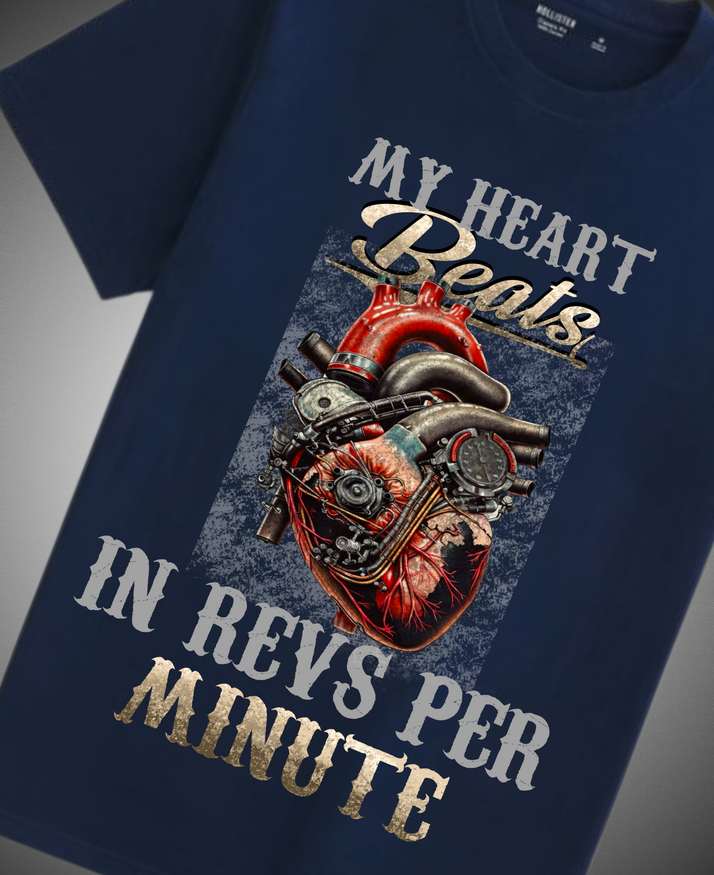 Biker Heartbeat - Premium T-shirt