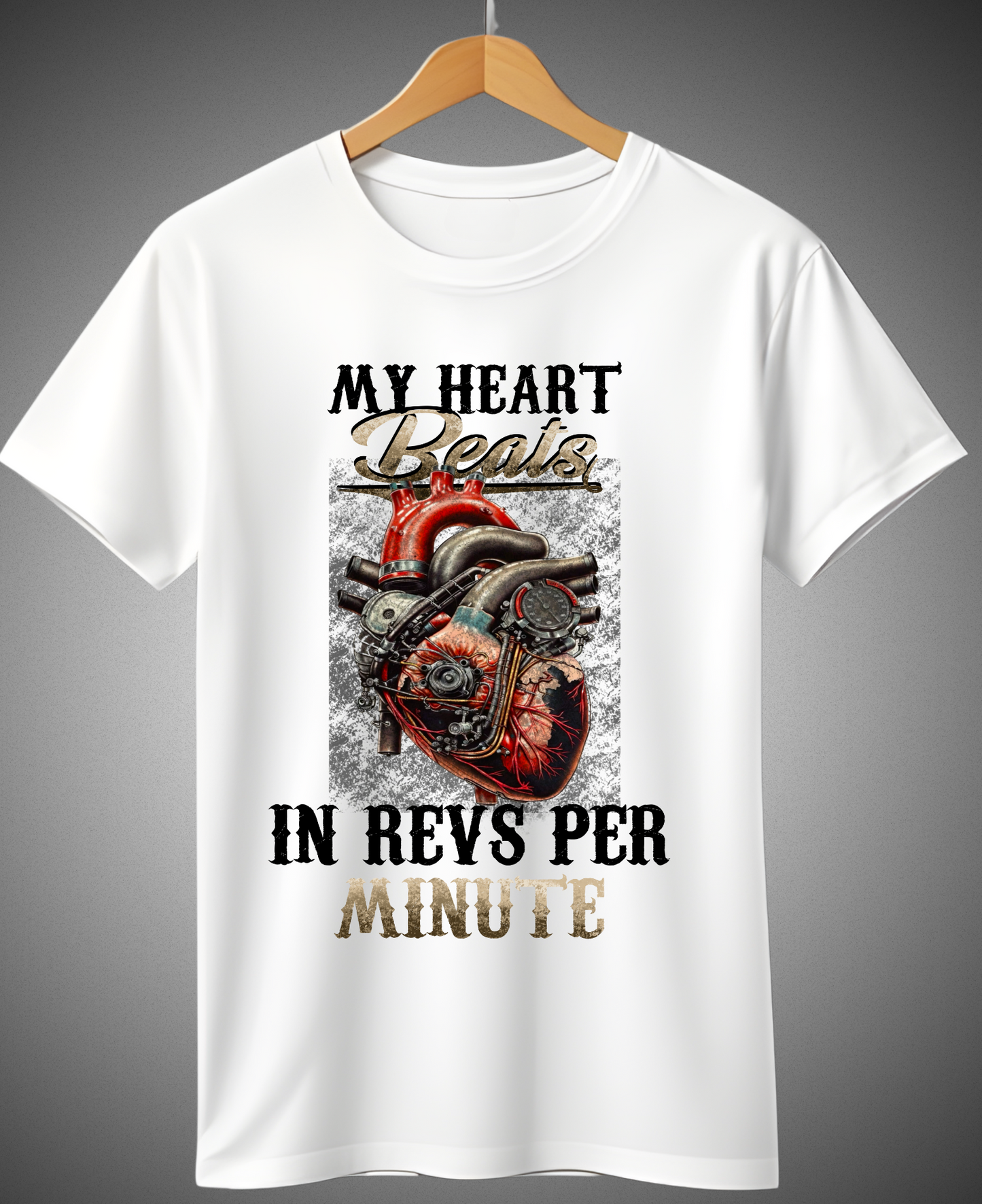 Biker Heartbeat - Premium T-shirt
