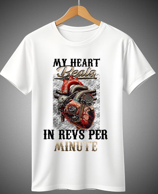 Biker Heartbeat - Premium T-shirt