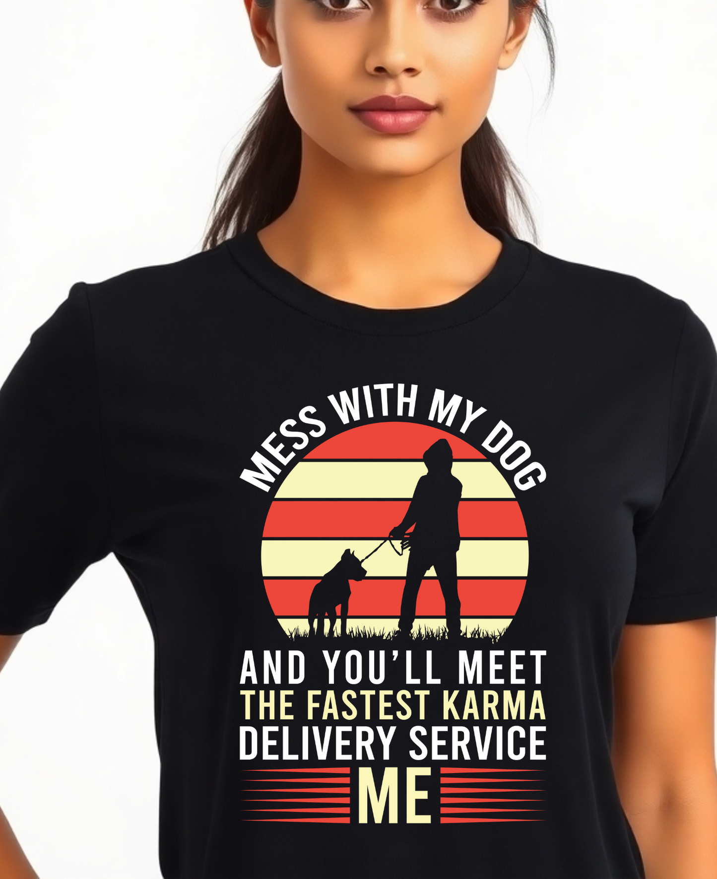 Mess with my Dog | Premium Unisex T-shirt
