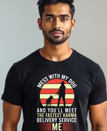 Mess with my Dog | Premium Unisex T-shirt