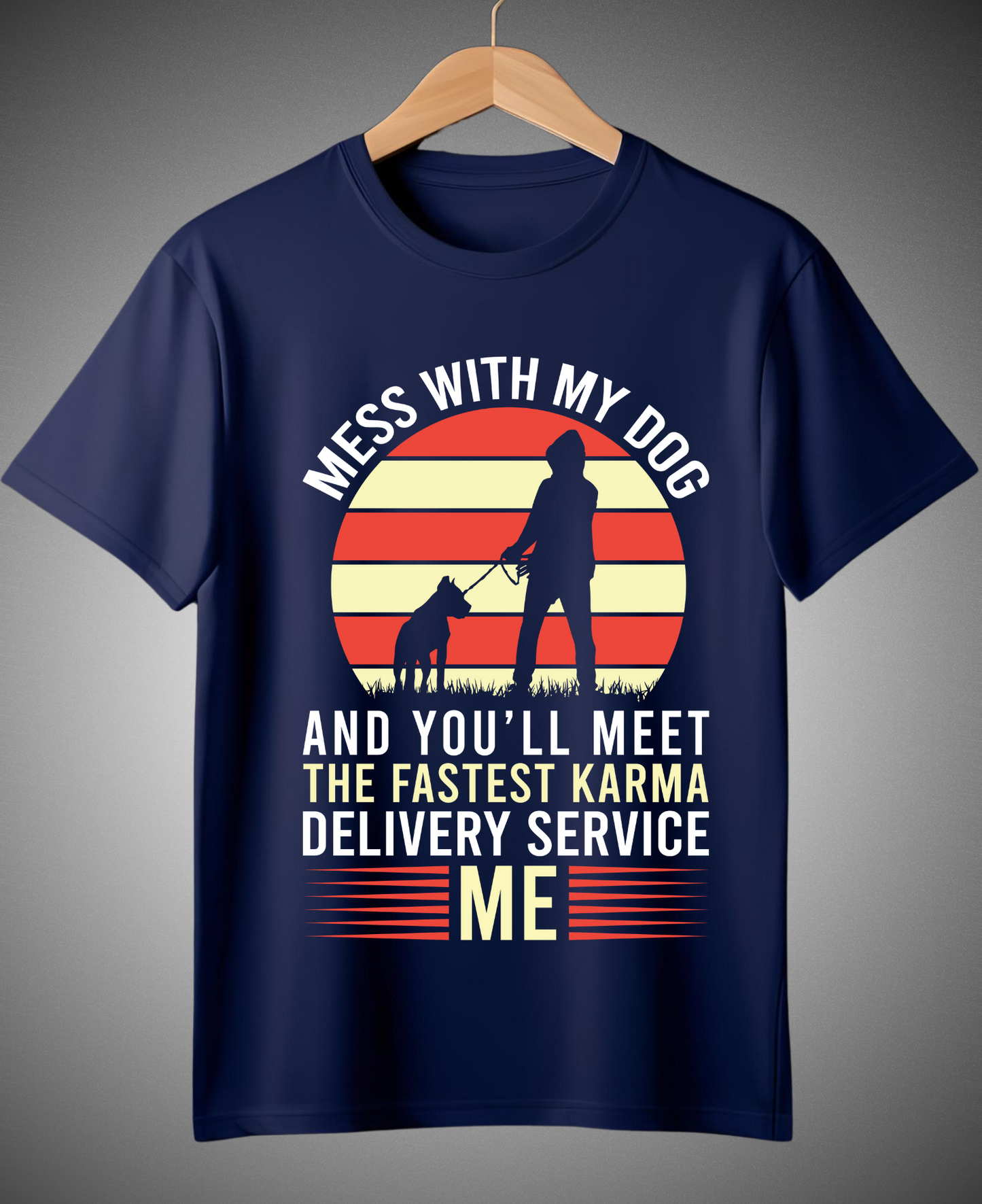 Mess with my Dog | Premium Unisex T-shirt