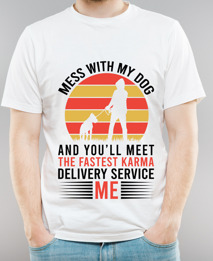 Mess with my Dog | Premium Unisex T-shirt