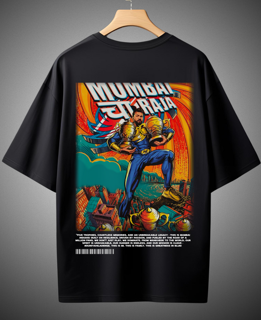 The King of Mumbai – चा Raja - Oversized Tee