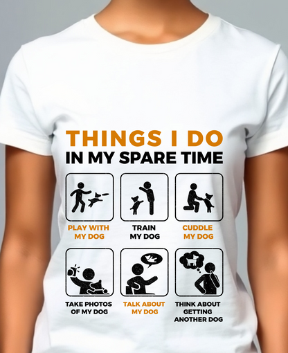 Dog Lover’s Routine | Premium Unisex T-shirt