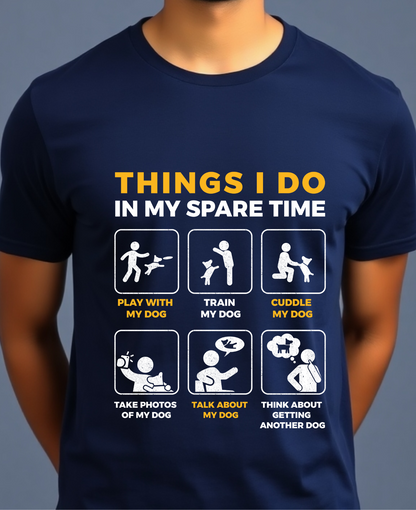 Dog Lover’s Routine | Premium Unisex T-shirt
