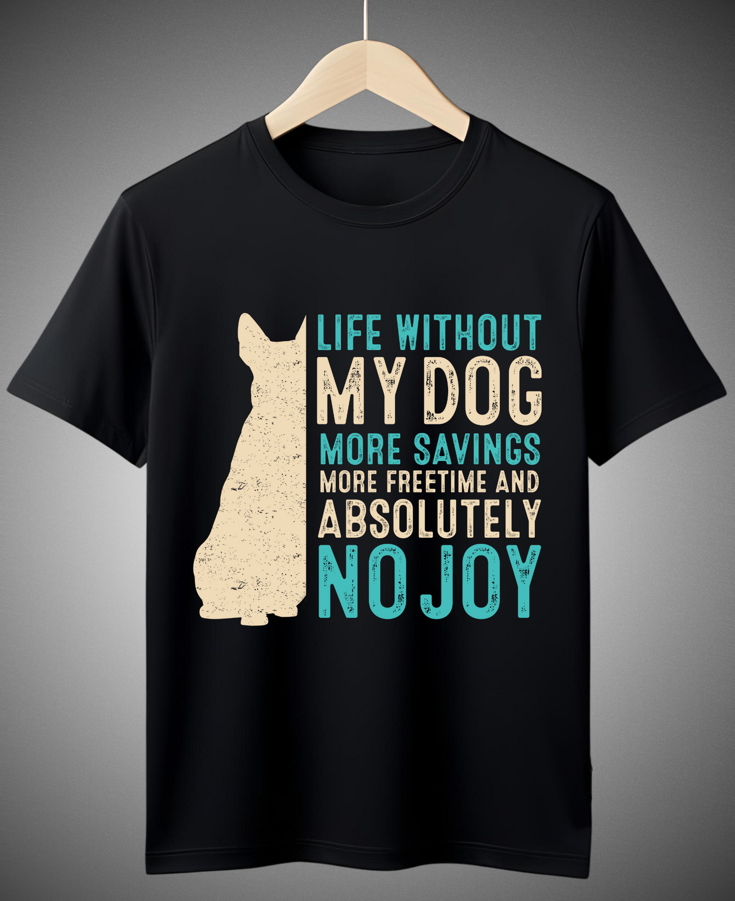 Life Without Dog | Premium Unisex T-shirt