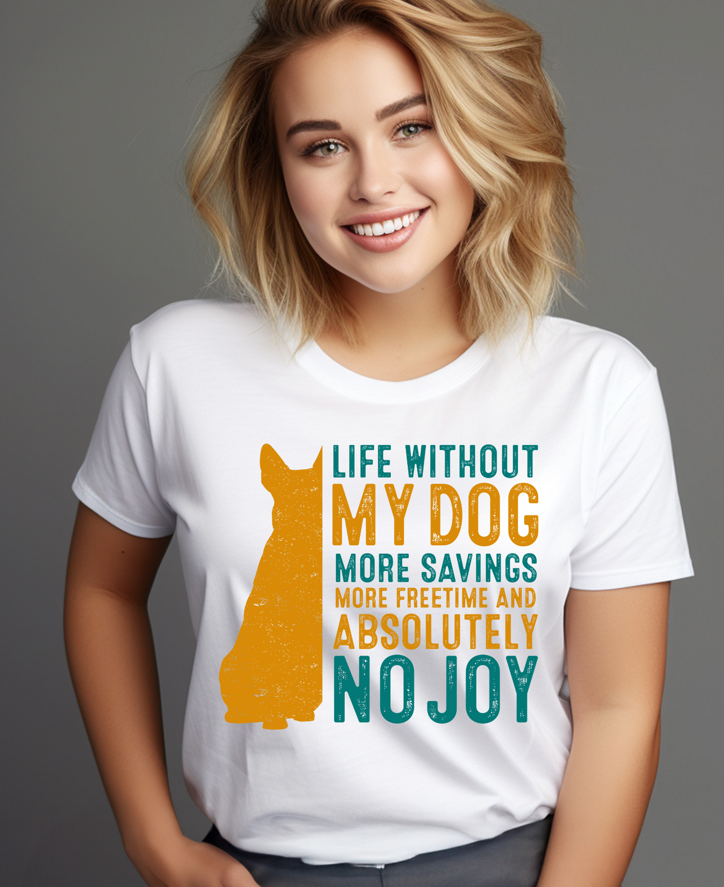 Life Without Dog | Premium Unisex T-shirt