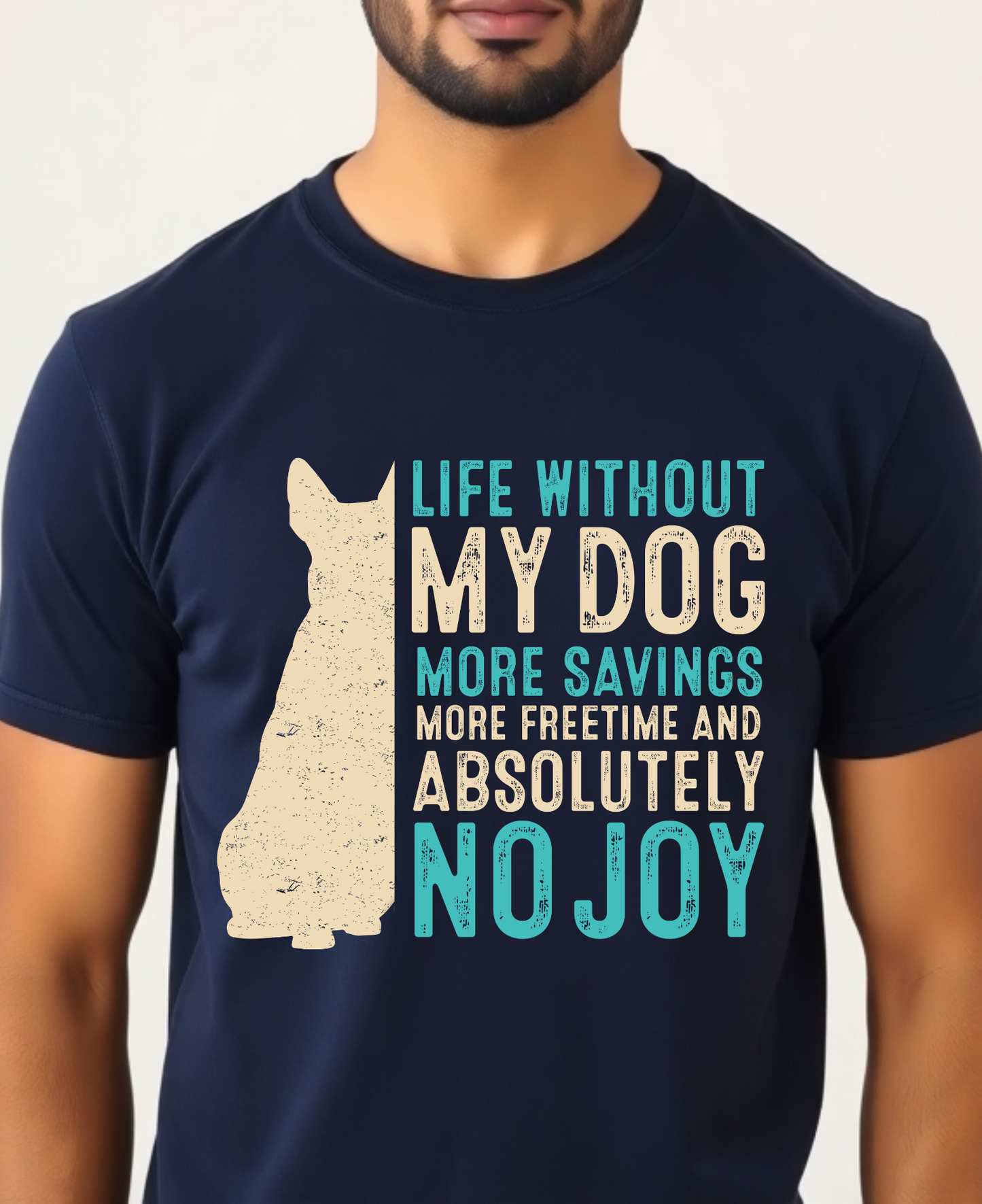 Life Without Dog | Premium Unisex T-shirt