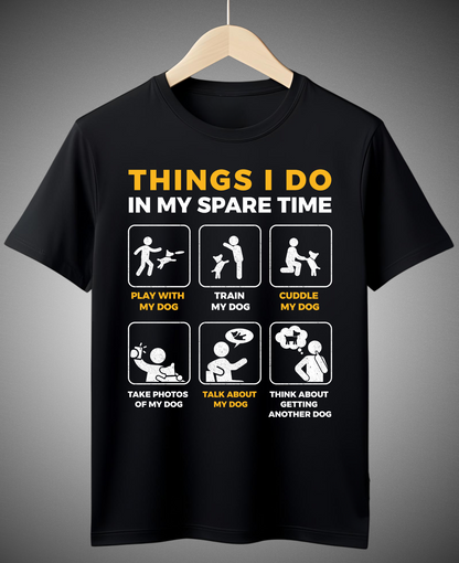 Dog Lover’s Routine | Premium Unisex T-shirt