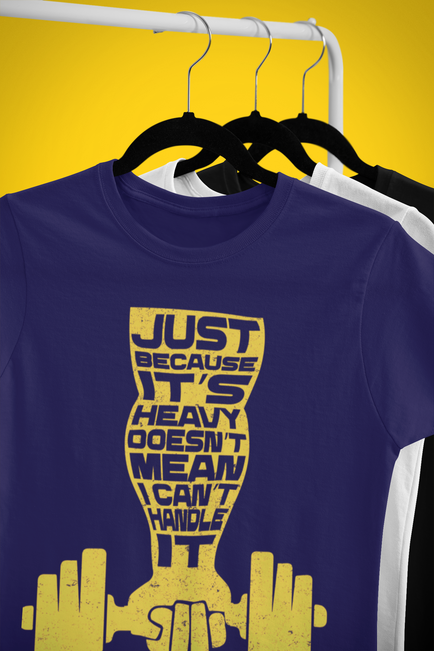 Heavy, But Handled! - Fitness Classic Round neck T-Shirt