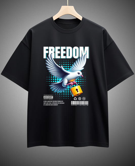 Wings of Freedom Unisex Oversize Shirt