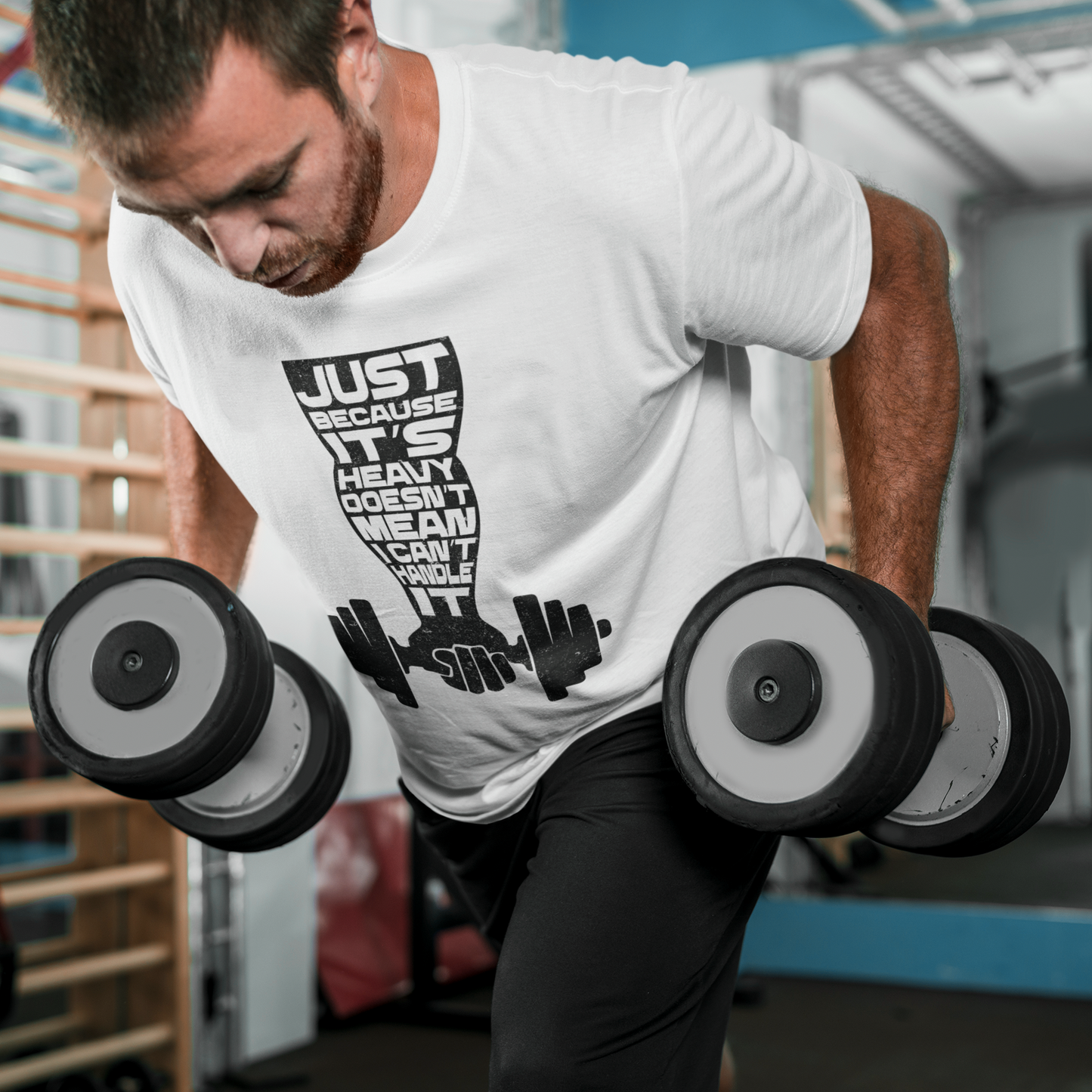 Heavy, But Handled! - Fitness Classic Round neck T-Shirt
